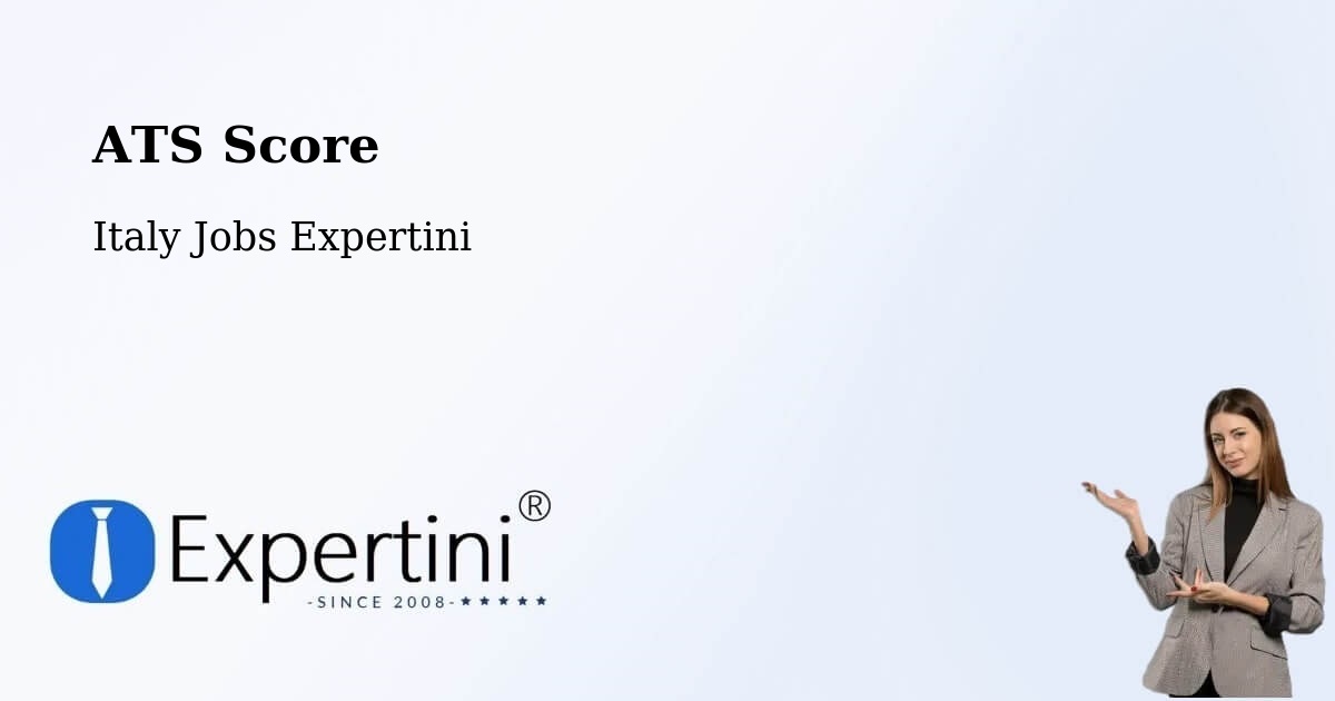 Resume ATS Score & Job Description Match Tool – Sermide - Italy Jobs Expertini